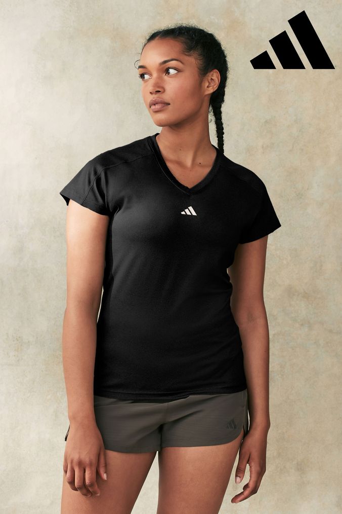 Adidas gym top womens discount