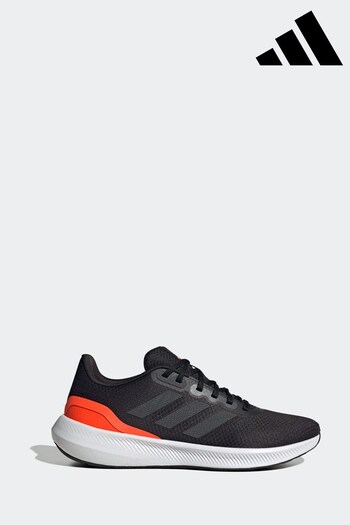 adidas Spodnie Orange/Black Runfalcon 3.0 Trainers (D34007) | £50