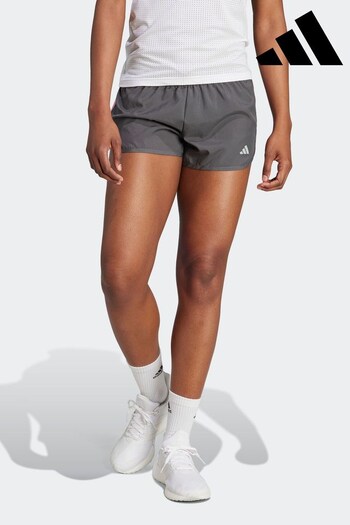 adidas color Grey Performance Running Run It Shorts (D34162) | £28