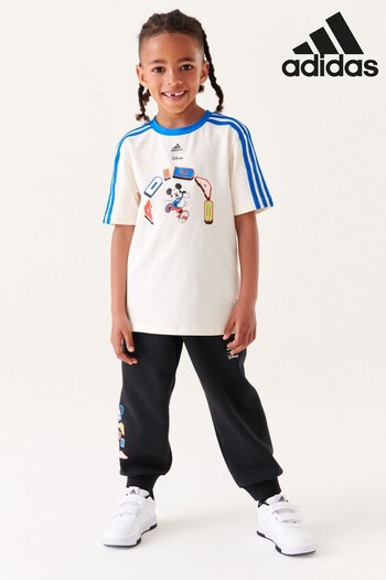 adidas Cream Kids T-Shirt (D34215) | £23