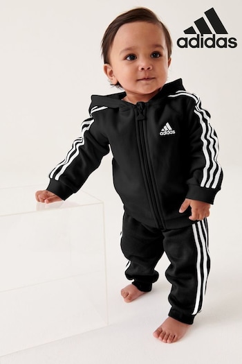 adidas Arrives Black Infant Jogger Set (D34259) | £33