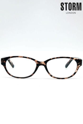 Storm Tortoiseshell Brown Reading Glasses (D34282) | £20