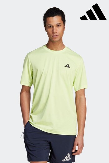 adidas Green Performance Train Essentials Training T-Shirt (D34603) | £15