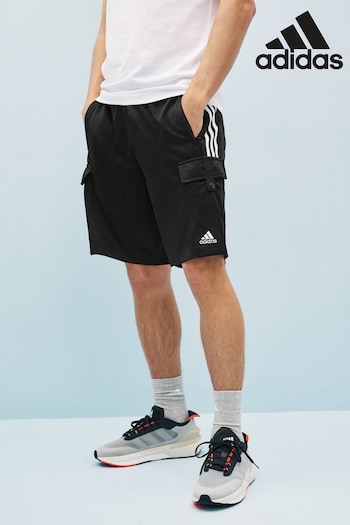 adidas Black Sportswear Tiro Cargo Shorts (D34624) | £38