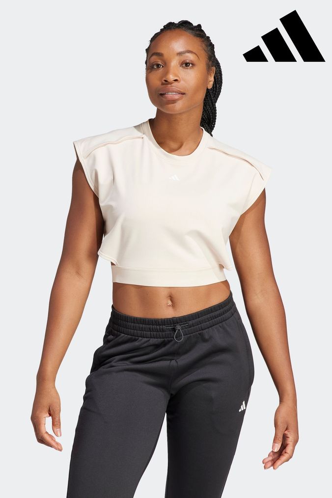 Buy Women s Vests Short Sleeve Adidasperformance Online Next UK