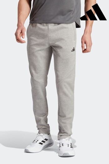 adidas Grey Performance Game and Go Small Logo Training Tapered Joggers (D34773) | £50