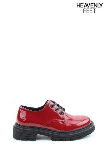 Heavenly Feet Ladies Red Vegan Friendly Shoes (D34848) | £46