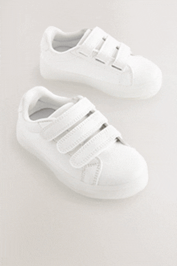 White Light-Up Trainers (D34859) | £23 - £26