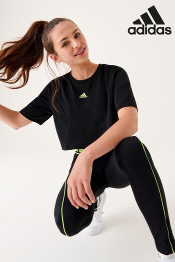 adidas Black Kids Dance Joggers (D35258) | £20