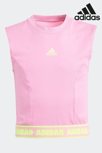 adidas Pink Kids Dance Tank Top (D35259) | £20