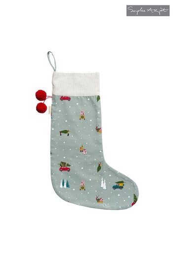 Sophie Allport Blue Home For Christmas Stockings (D35732) | £17.50