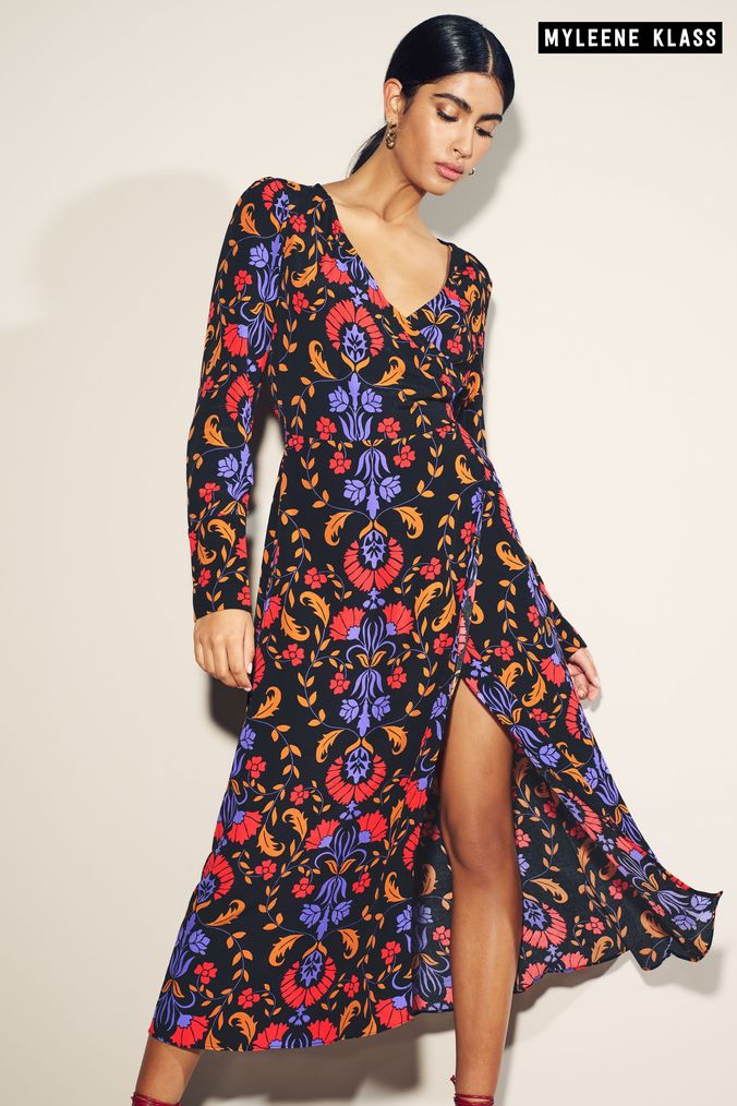 Klass dresses boundary mill top