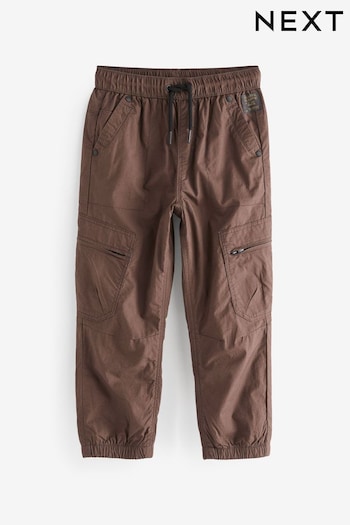 Brown Lined Cargo ferretti Trousers (3-16yrs) (D35901) | £19 - £24