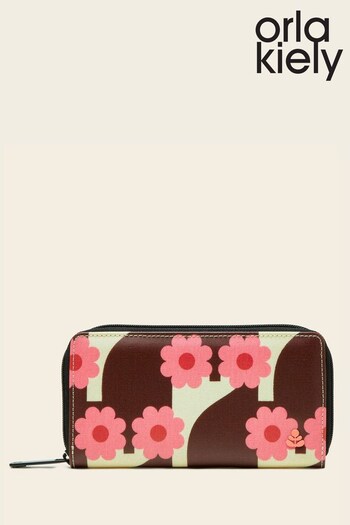 Orla Kiely Forget Me Not Big Wallet (D36041) | £85