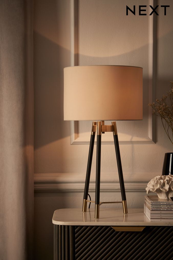 Next tripod table on sale lamp
