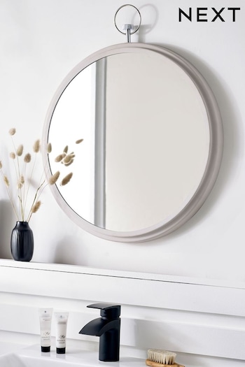 Grey Small Hepworth Mirror (D36109) | £50