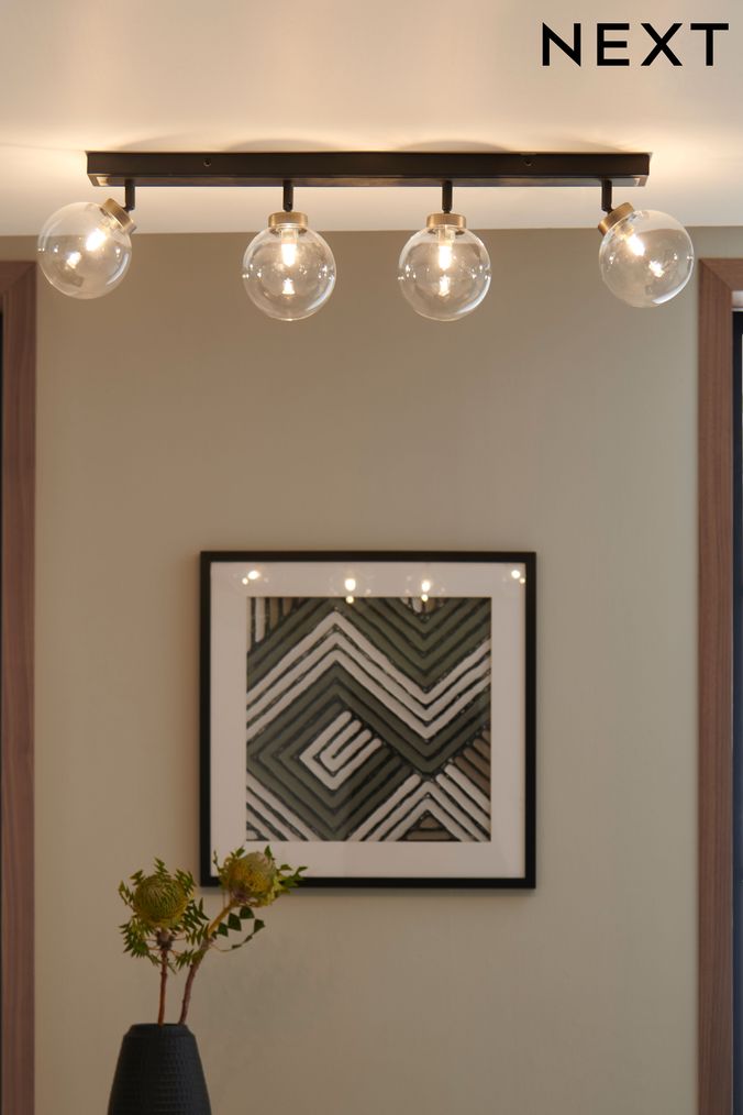 Black clearance strip spotlights