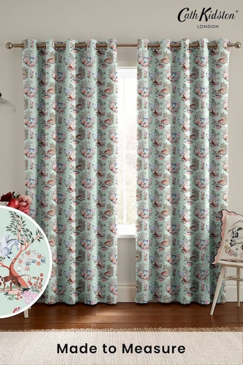 Cath Kidston Green Magical Kingdom Made to Measure Curtains (D36306) | £82