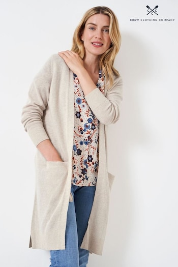 Crew Clothing Company Natural Casual Cardigan (D36312) | £75