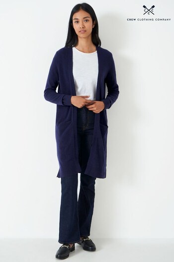 Crew Courte Clothing Company Blue Casual Cardigan (D36338) | £75