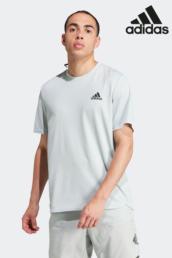 adidas Grey Performance AEROREADY Designed for Movement T-Shirt (D36530) | £28