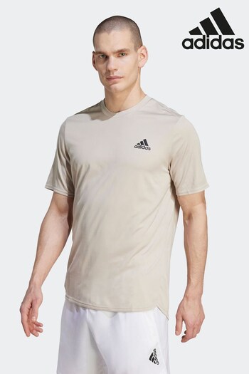 adidas Brown Performance AEROREADY Designed for Movement T-Shirt (D36531) | £28