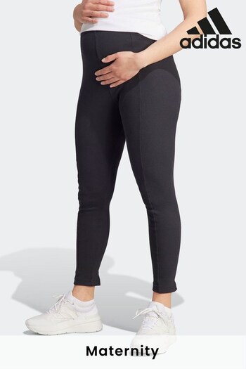adidas Black Maternity Smileywear Leggings (D36701) | £33