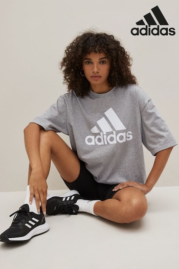 adidas Grey Sportswear Macna Future Icons Winners 3.0 T-Shirt (D36723) | £23