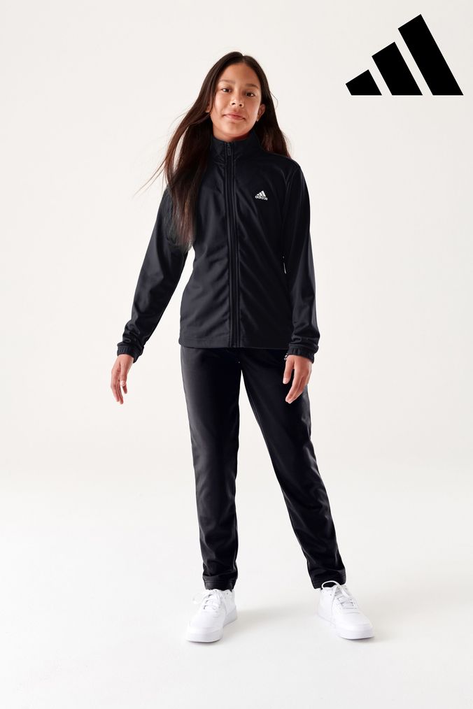 Adidas girl tracksuit hot sale
