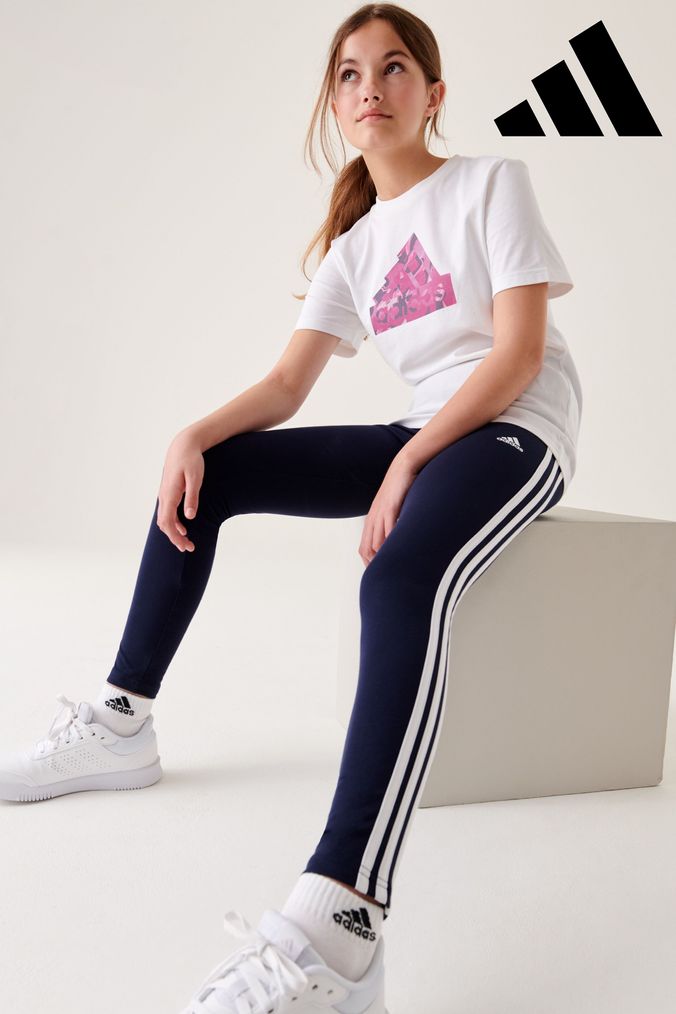Girl in adidas leggings on sale