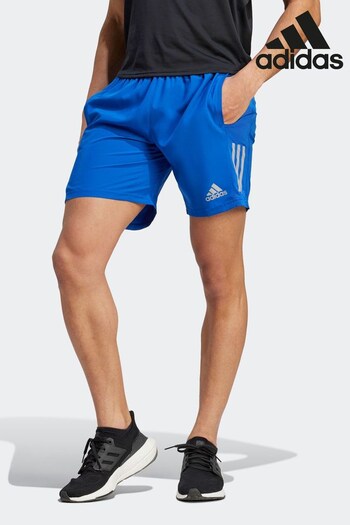 adidas Blue Performance Own the Run Shorts (D37134) | £35