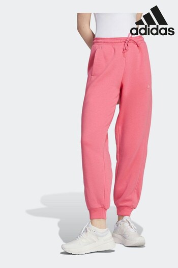 adidas Pink Sportswear All Szn Fleece Joggers (D37194) | £50