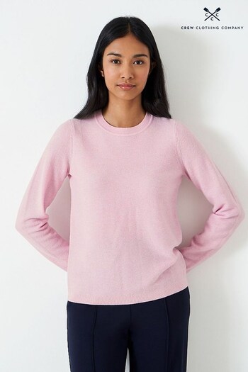 Crew Clothing Lisa Company Pink Casual Jumper (D37233) | £65