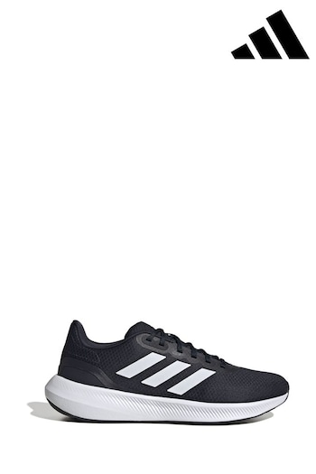 adidas date Dark Black Runfalcon 3.0 Trainer (D37527) | £50