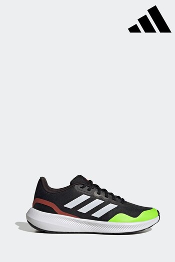 adidas Black Runfalcon Running Shoes entrenamiento (D37530) | £55