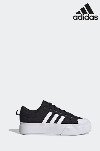 adidas Black Sportswear Bravada 2.0 Platform Trainers (D37561) | £60