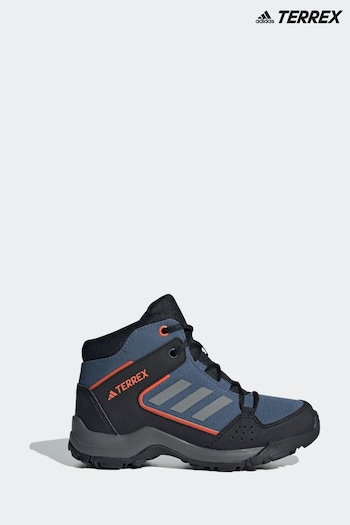 adidas laces Blue Terrex Hyperhiker Mid Trainers (D37753) | £50