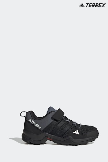 adidas blue Black Kids Terrex AX2R Hook-and-Loop Hiking Trainers (D37778) | £50