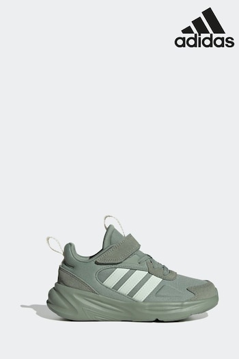 adidas Green Kids Ozelle Trainers (D37855) | £45
