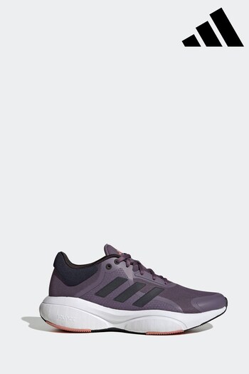 adidas marquee Purple Performance Running Response Trainers (D37883) | £65