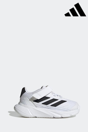 adidas White Duramo Trainers (D37938) | £30