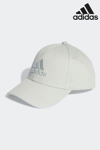 adidas Grey Big Tonal Logo Baseball Cap (D38266) | £23