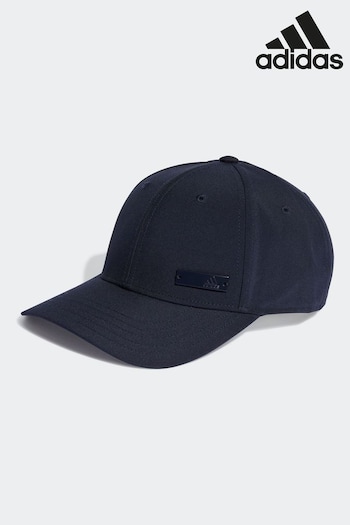 adidas pure Blue Metal Badge Lightweight Baseball Cap (D38267) | £15