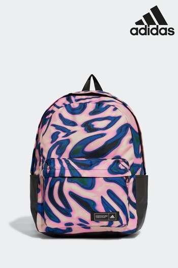 adidas Brown Adult Classic Animal-Print Backpack (D38288) | £30