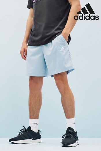 adidas Blue Sportswear AEROREADY Essentials Chelsea Small Logo Shorts (D38343) | £23