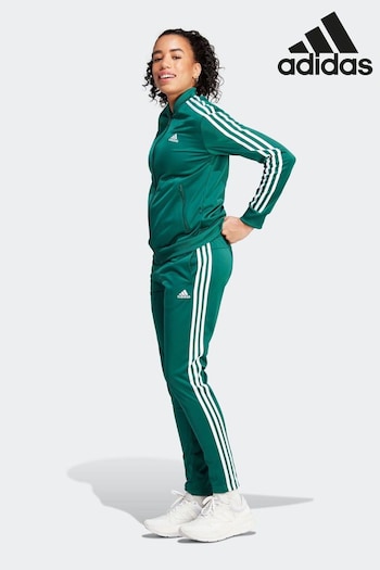 adidas Green Sportswear crew Tracksuit (D38473) | £55