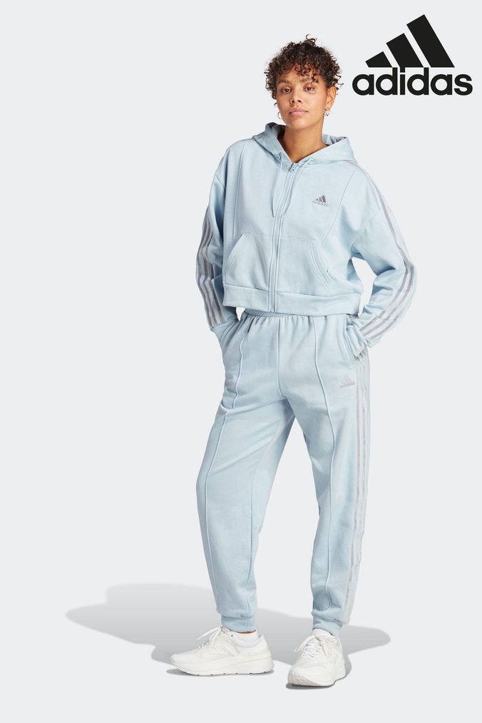 Buy Women s Tracksuits Adidas Blue Sportswear Online Next UK