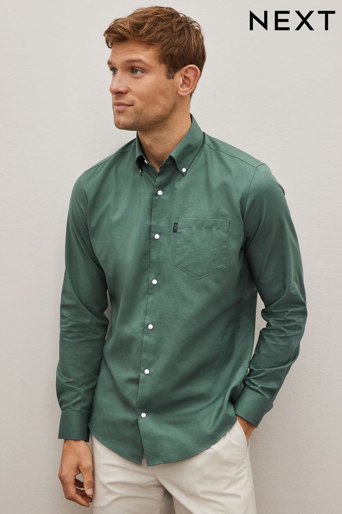 Green Shirts for Men Dark Green Shirt Next UK
