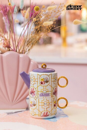 Eleanor Bowmer Trellis Tea For One Set (D38741) | £35