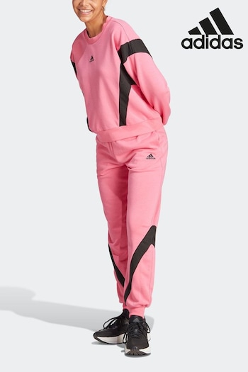 adidas Pink Laziday Tracksuit (D38866) | £80
